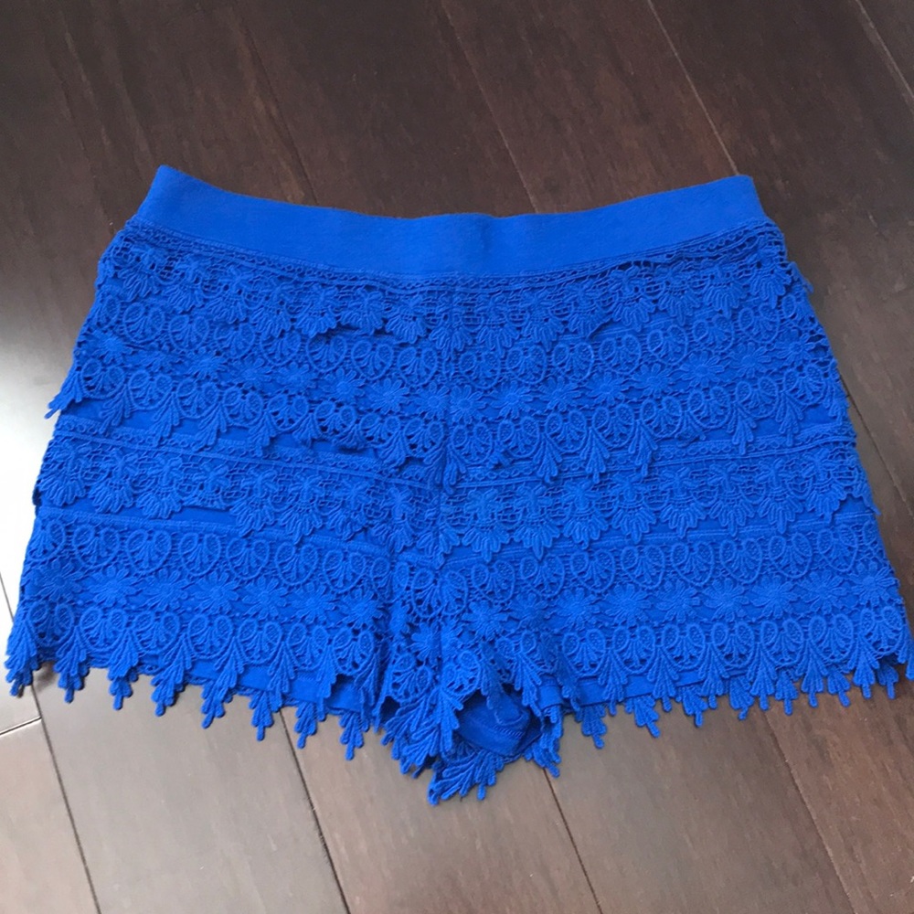 Never worn high waisted stretchy shorts